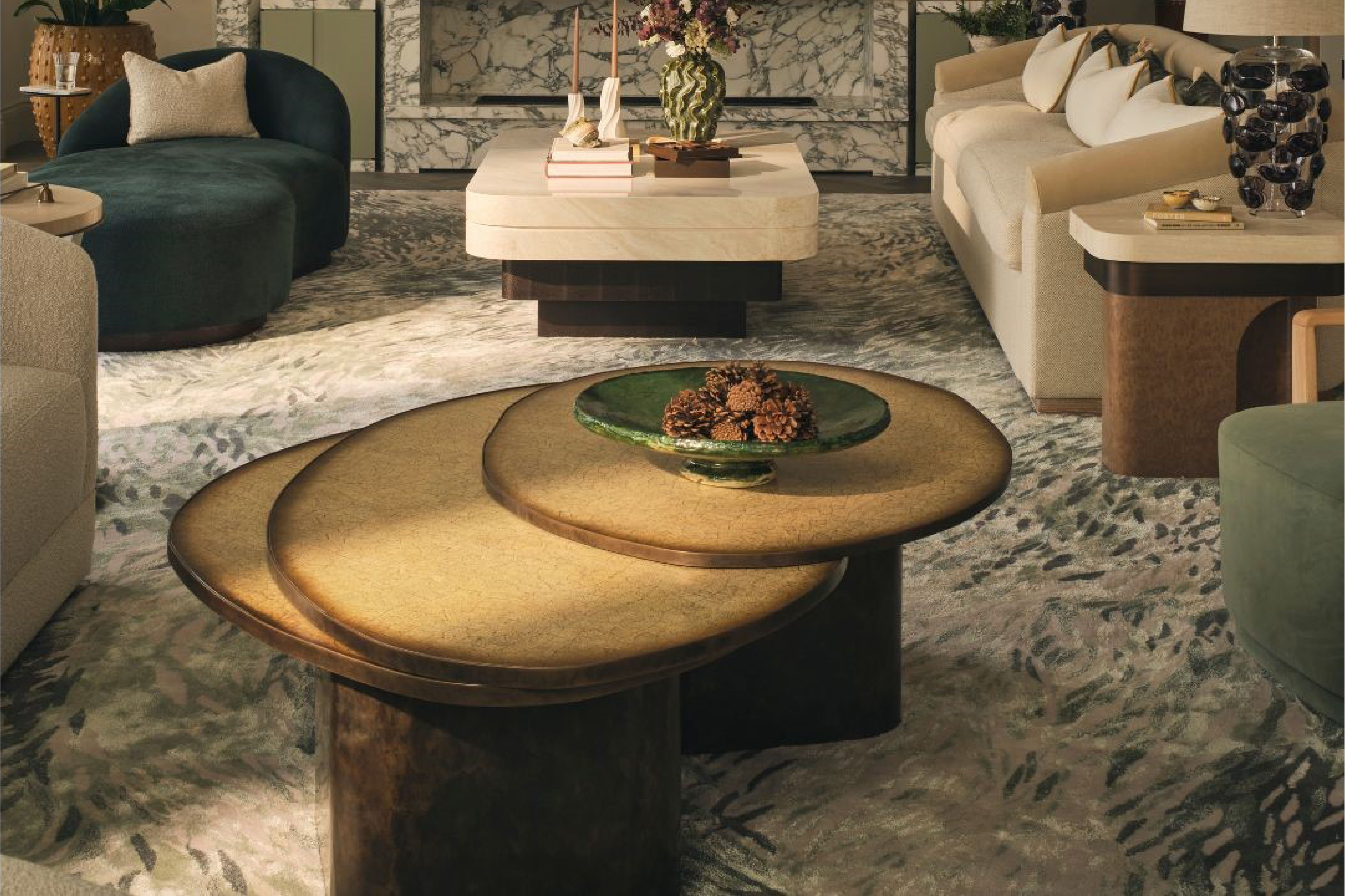 Egg Shell Coffee Table